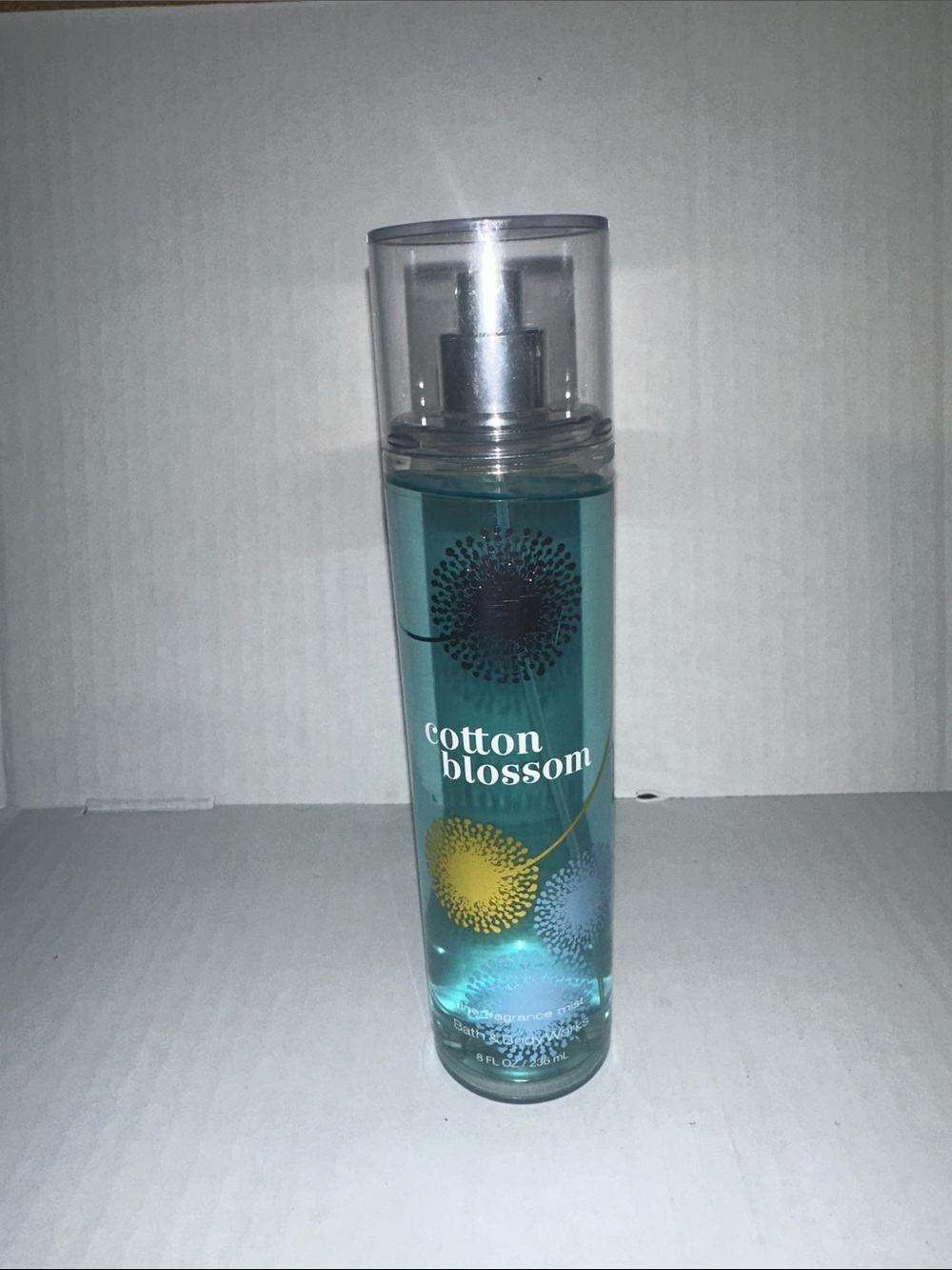 Cotton Blossom Fragrance Mist - Teal Bottle